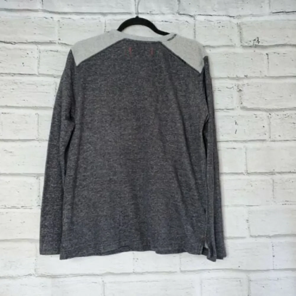 Tommy Bahama Mens Sweater Sz Medium Long Sleeve Pullover Gray Cotton-Poly
